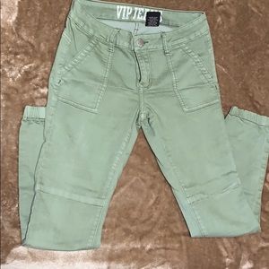 Dusty Green VIP Jogger Jeans